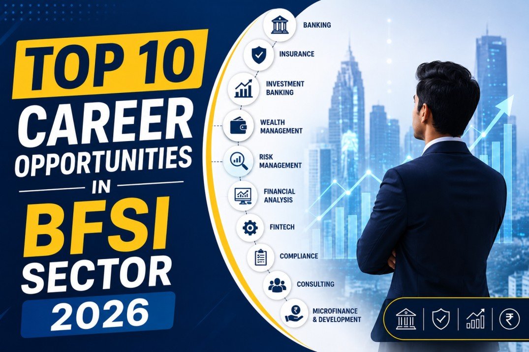 Top 10 Career Opportunities in BFSI Sector 2026